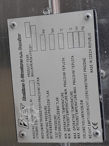 Bitumenové nádrže; Skladovací nádrže; Nádrže Baest Machines & Structures