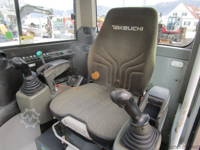 Minigraver Takeuchi TB 290 -Powertilt + Zentralschmierung + 4 Löffel