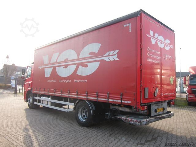 Flaklastbil med kapell DAF CF 230 19T Schiebeplane LBW Portalturen