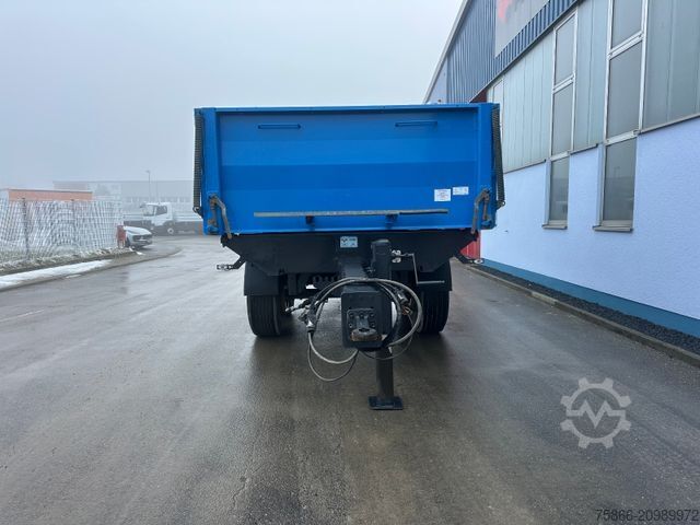 Tresidigt tippvagnssläp MÜLLER-MITTELTAL TA-2 Tandem 3 Seiten Kipper Alu Bordwände