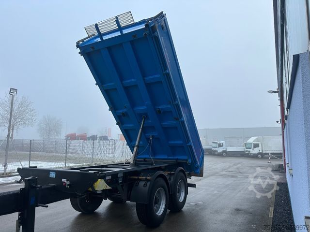 Tresidigt tippvagnssläp MÜLLER-MITTELTAL TA-2 Tandem 3 Seiten Kipper Alu Bordwände