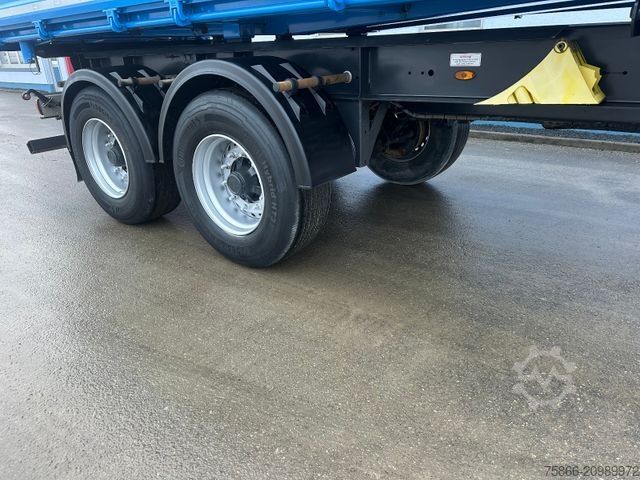 Tresidigt tippvagnssläp MÜLLER-MITTELTAL TA-2 Tandem 3 Seiten Kipper Alu Bordwände