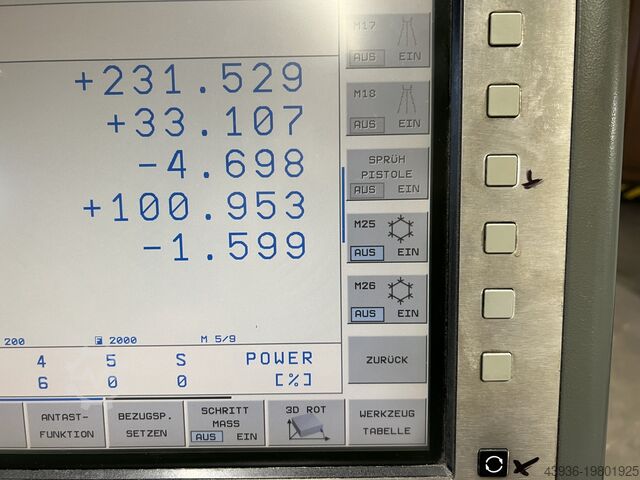 5-axis CNC VMC DECKEL MAHO DMU 50 eVo Deckel Maho DMU 50 eVo Linear