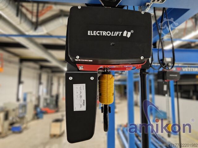 Kétsínes daru elektromos láncos emelővel Vetter P300 Portalkran 1,6t Krananlage