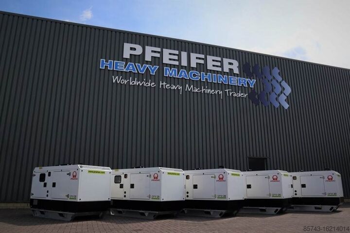 Aggregaat Pramac GPW20P Unused, Valid inspection, *Guarantee! Diese