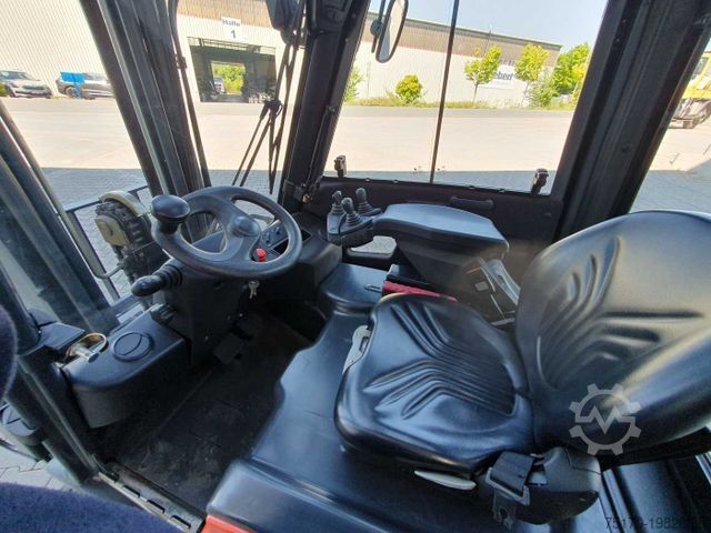 Ανυψωτικό περονοφόρο με εμπρόσθιο φορτηγό LINDE E14 - 01 / Triplex: 4.10m! / SS / nur 1.003h!