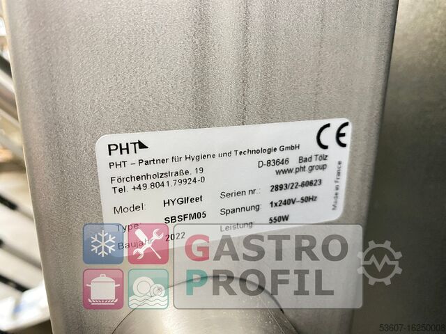 System för torkning och desinfektion PHT HYGIfeet MINI SBSFM05