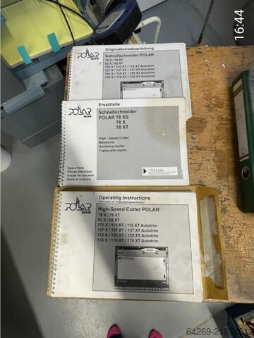Papier snijmachine Polar 78X