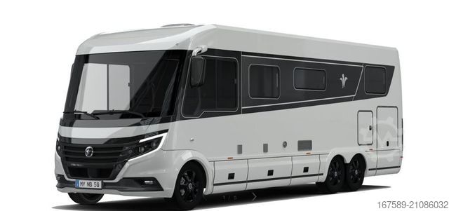 Integraal camper NIESMANN+BISCHOFF Arto 84, Gas-/Festtank,Sat,Autark,Eifelgrau,AHK