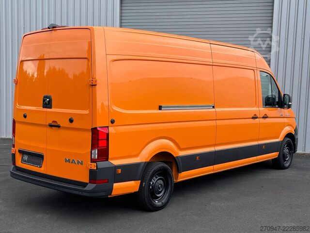 Højt tag varevogn MAN TGE 3.180 L4H3 Kasten 4x4 STANDHZ ACC LENKRADHZ