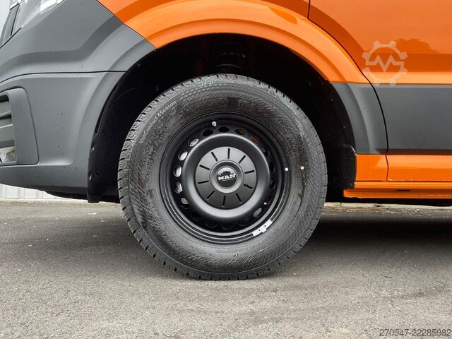 Højt tag varevogn MAN TGE 3.180 L4H3 Kasten 4x4 STANDHZ ACC LENKRADHZ