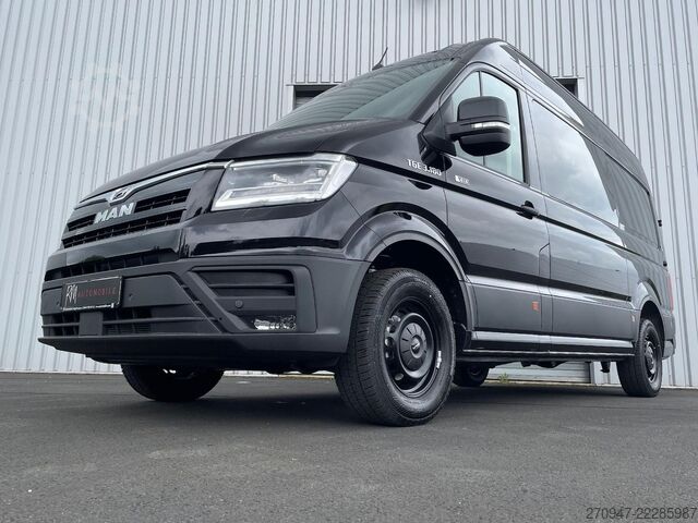 Højt tag varevogn MAN TGE 3.180 L3H3 MIXTO 4x4 STANDHZ ACC LENKRADHZ