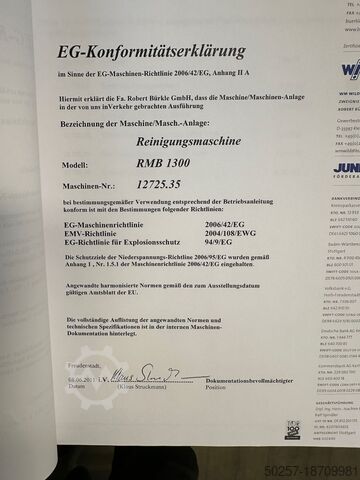 Valjak Coater Buerkle RCLD09M, VBM11M, RMB 11M