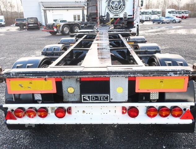 Wissellaadbak oplegger D-Tec FT-LS-S VCC-01 Mittelausschub Liftachse