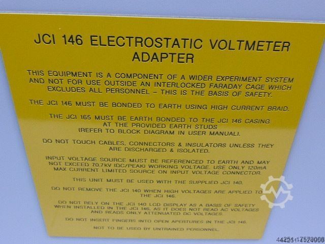 Adaptador de voltímetro de alta tensión Chilworth JCI 164