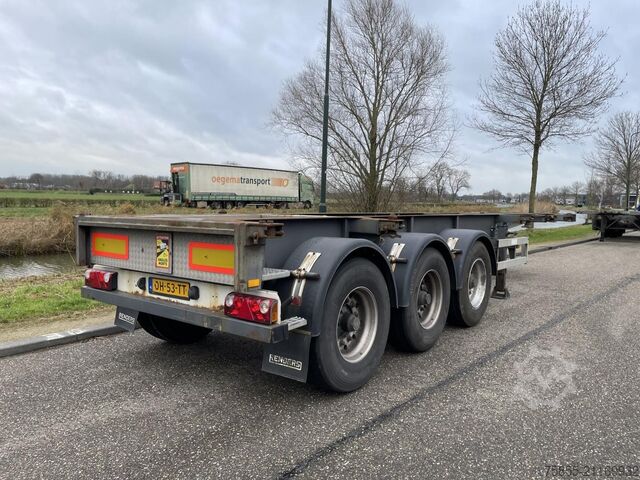 Transport af containere Renders ROC 12.27 CC 20-30 FT Chassis / BPW Axles / Dis...