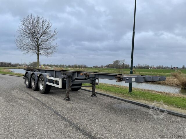Transport af containere Renders ROC 12.27 CC 20-30 FT Chassis / BPW Axles / Dis...