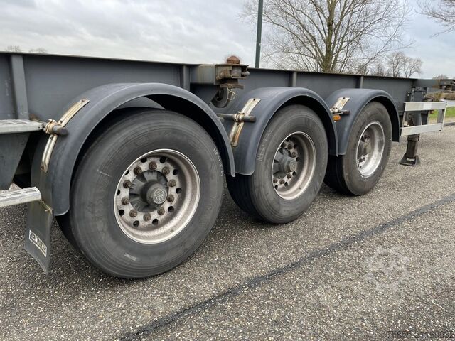 Transport af containere Renders ROC 12.27 CC 20-30 FT Chassis / BPW Axles / Dis...