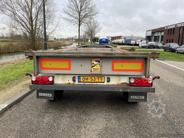 Transport af containere Renders ROC 12.27 CC 20-30 FT Chassis / BPW Axles / Dis...