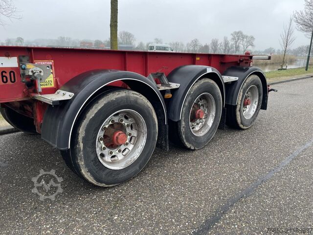 Transport af containere Van Hool Tankcontainerchassis 20 FT Chassis / Discbrakes...