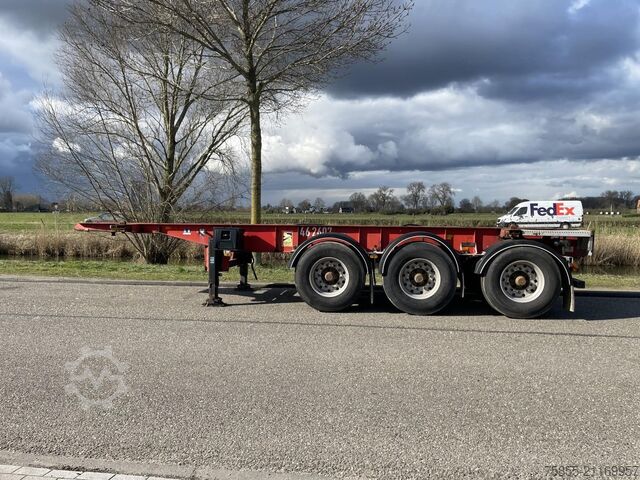 Transport af containere Van Hool Tankcontainerchassis 20 FT Chassis / Discbrakes...