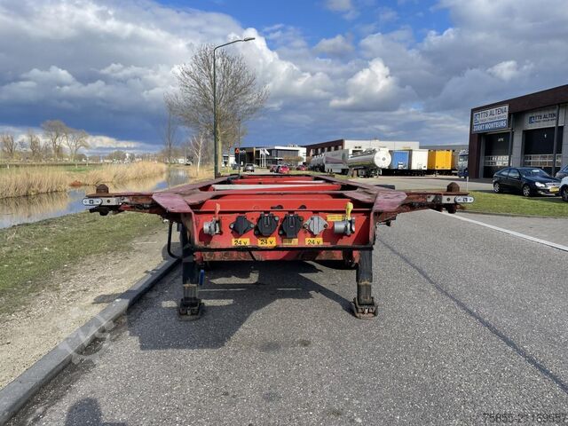 Transport af containere Van Hool Tankcontainerchassis 20 FT Chassis / Discbrakes...