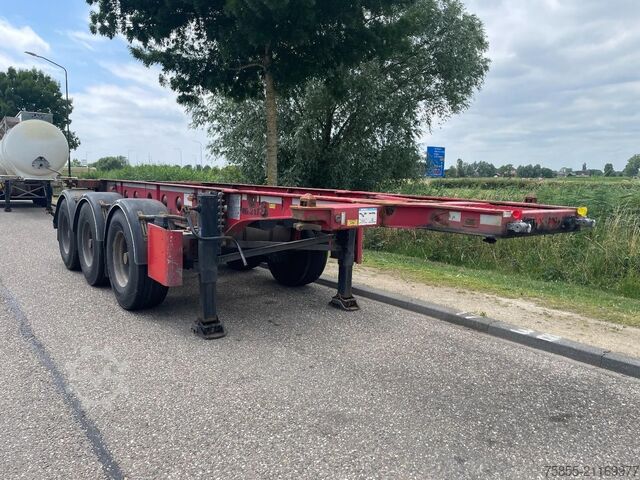 Containertransport Fliegl SDS380 20FT Tank / ADR / BPW Disc