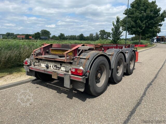 Containertransport Fliegl SDS380 20FT Tank / ADR / BPW Disc