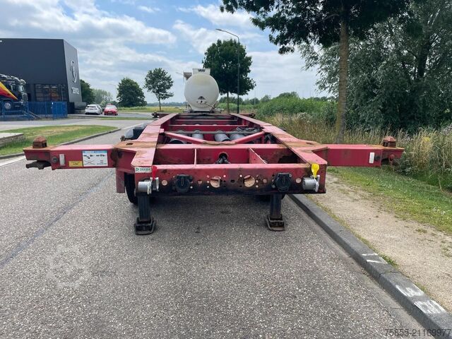 Containertransport Fliegl SDS380 20FT Tank / ADR / BPW Disc