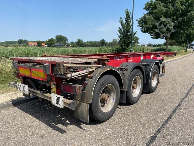 Transport af containere Schmitz Gotha SRTC 20 FT Chassis / Tank / ADR / BPW Axles / D...