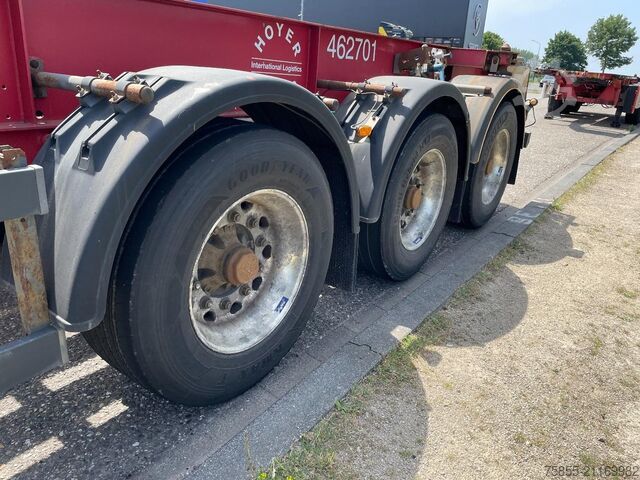 Transport af containere Schmitz Gotha SRTC 20 FT Chassis / Tank / ADR / BPW Axles / D...