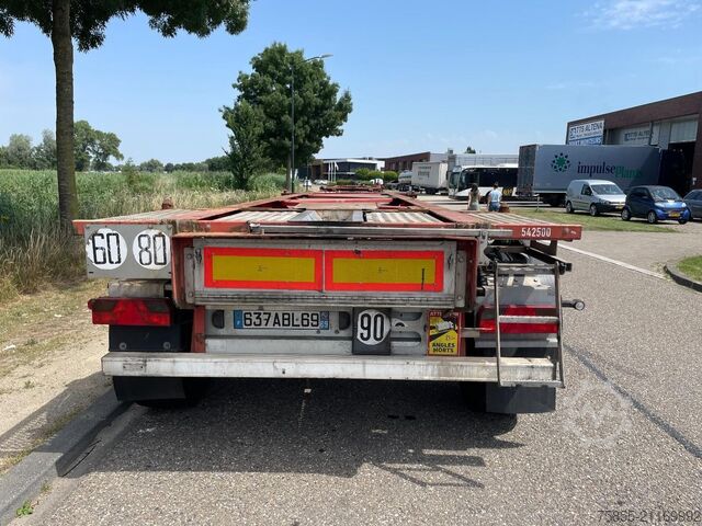 Transport af containere Van Hool 3B0074 20 FT Chassis / Tank / ADR / BPW Axles /...