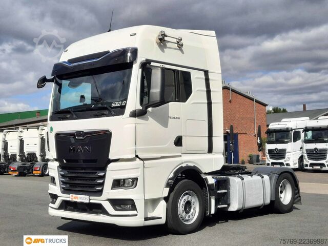 Standaard trekker MAN 18.510 TGX GX Retarder Standklima 2xTank 2xLiege