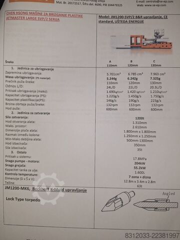  CHEN HSONG JM1200-C3-SVP/2