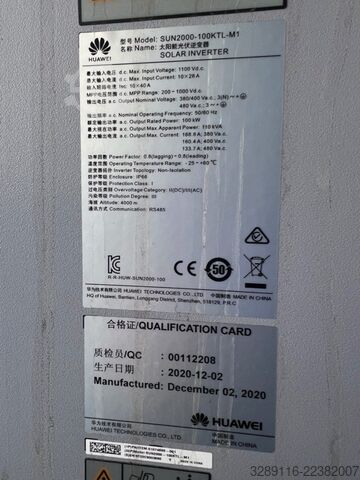 Centrale solaire photovoltaïque 676,13 kWp HUAWEI 