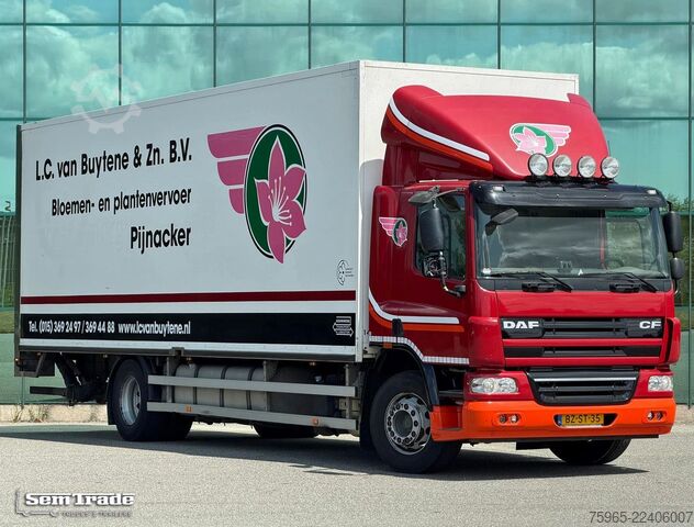 Samochód ciężarowy typu furgon DAF CF 75.310 EURO 5 FT BURGERS BOX TAIL LIFT AIRCO
