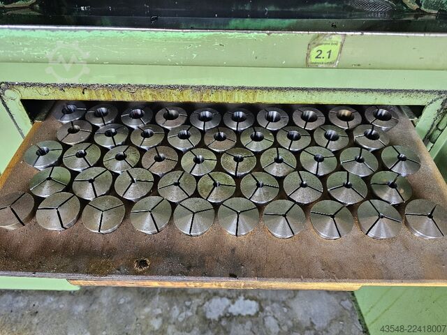 Leit-/Zugspindeldrehmaschine Weiler Praktikant 160 AC