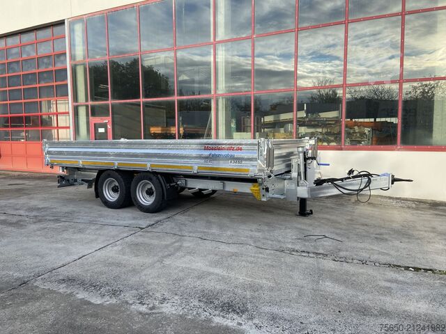 Przyczepa wywrotka Möslein TTD 11 Breite Reifen  Kipper Tieflader, Breite Reifen-- Neufahrzeug --