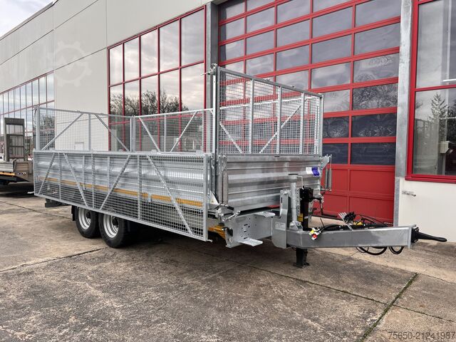 Przyczepa wywrotka Möslein TTD 11 Breite Reifen  5,70 lang  Kipper Tieflader, Breite Reifen, 5,70 m lang-- Neufahrzeug --