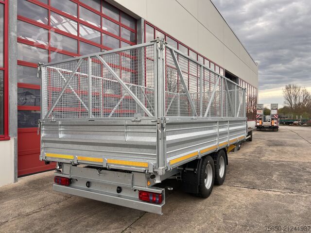 Przyczepa wywrotka Möslein TTD 11 Breite Reifen  5,70 lang  Kipper Tieflader, Breite Reifen, 5,70 m lang-- Neufahrzeug --