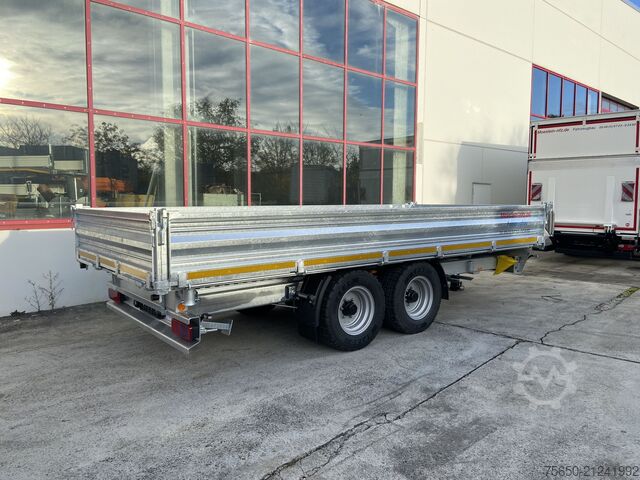 Przyczepa wywrotka Möslein TTD 11 Breite Reifen  5,70 lang  Kipper Tieflader, Breite Reifen, 5,70 m lang-- Neufahrzeug --