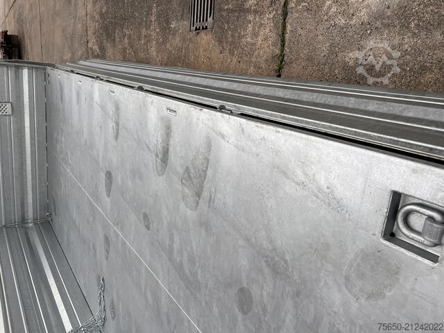 Tipper trailer Möslein TTD 19 AB  19 t Tandemkipper Tieflader, Breitbereifung Aufsatzbordwänden-- Neufahrzeug --