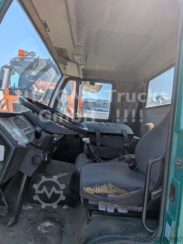 Autocarro ribaltabile MAN 8-174 / Hiab 045 Kran / Kipper Meiler