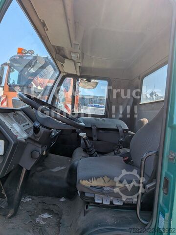 Camion ribaltabile trilaterale MAN 8-174 / Hiab 045 Kran / Kipper Meiler
