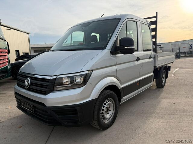 Furgone pick-up VW Crafter Pritsche 35 DOKA mittellang RWD AHK