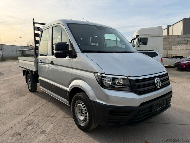 Furgone pick-up VW Crafter Pritsche 35 DOKA mittellang RWD AHK