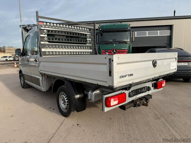 Furgone pick-up VW Crafter Pritsche 35 DOKA mittellang RWD AHK