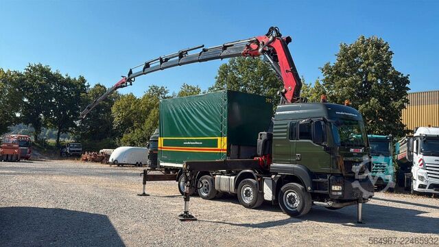 Standardni tegljač MAN TGS 35.480 Kran mit Wechselsys. SZM