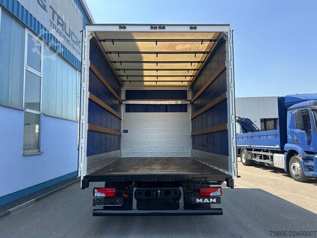Transporter mit Pritsche & Plane MAN 8.220 TGL BL Schiebeplane Hecktüren 4.10m