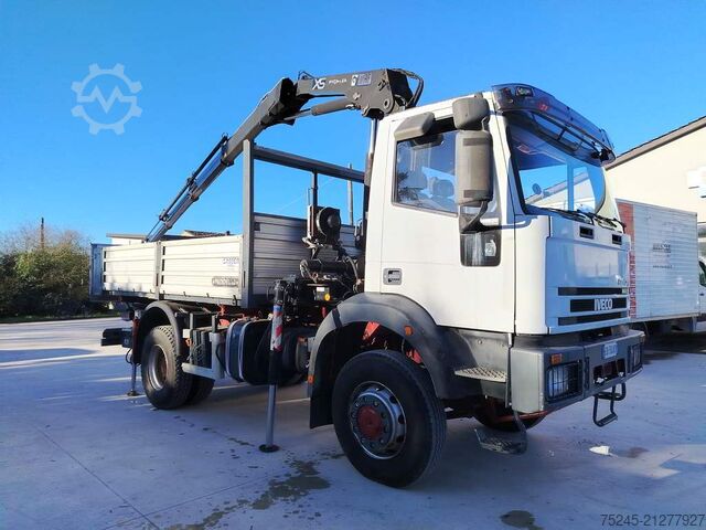 Three-sided tipper truck Iveco EUROCARGO 140 E 24 4X4